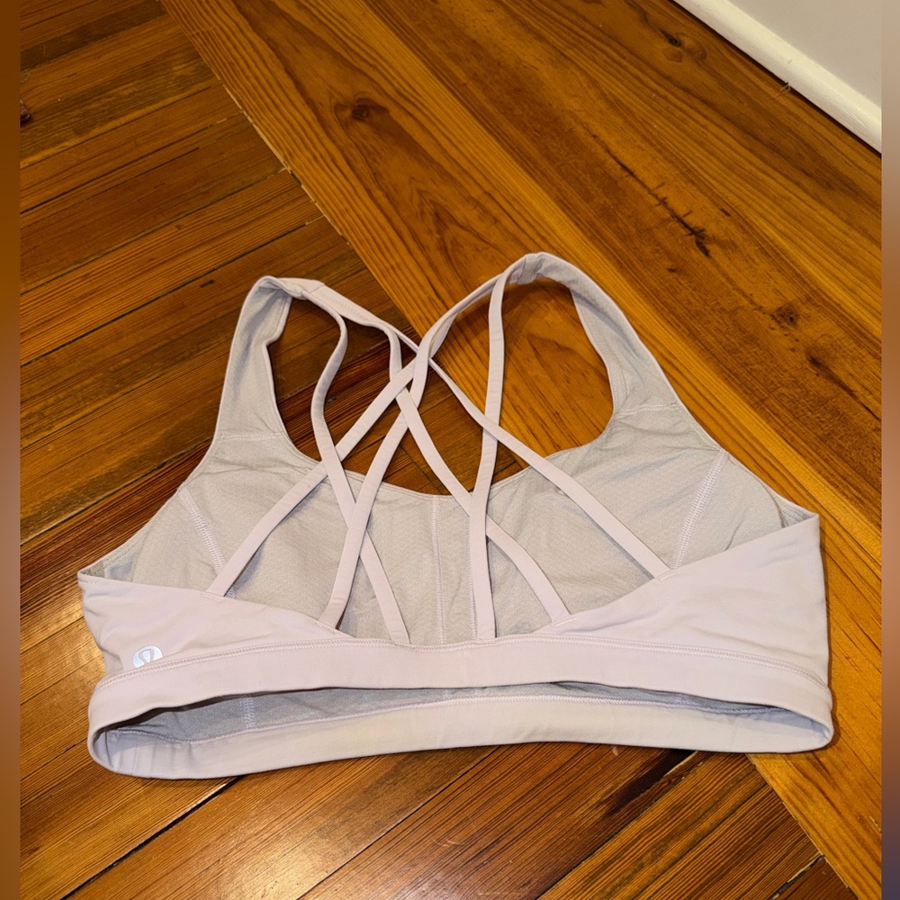 Lululemon Free to Be Serene Lilac Size 10 Sports Bra - Picture 5 of 11